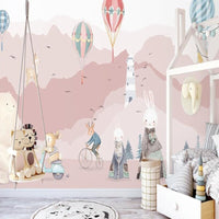 Thumbnail for Papier Peint Chambre Fille Animaux | Le Petit Intissé