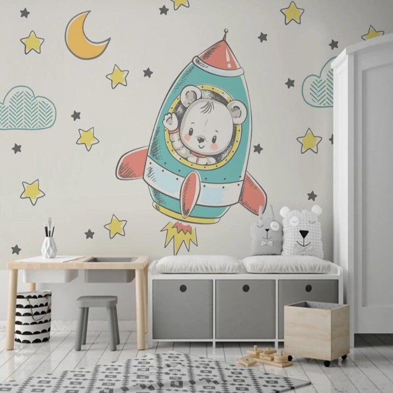 Papier Peint Personnalisé Chambre Bébé | Le Petit Intissé