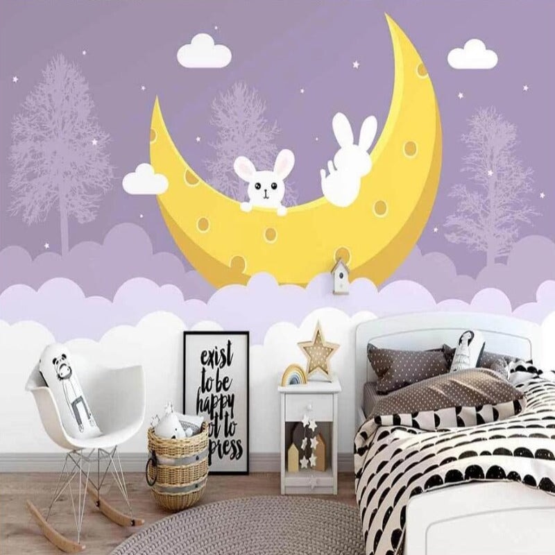 Papier Peint Cloud | Le Petit Intissé