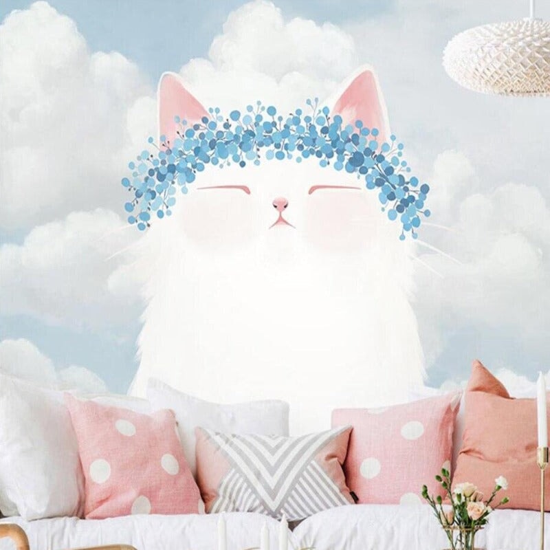 Etoffe Papier Peint Nuage | Le Petit Intissé