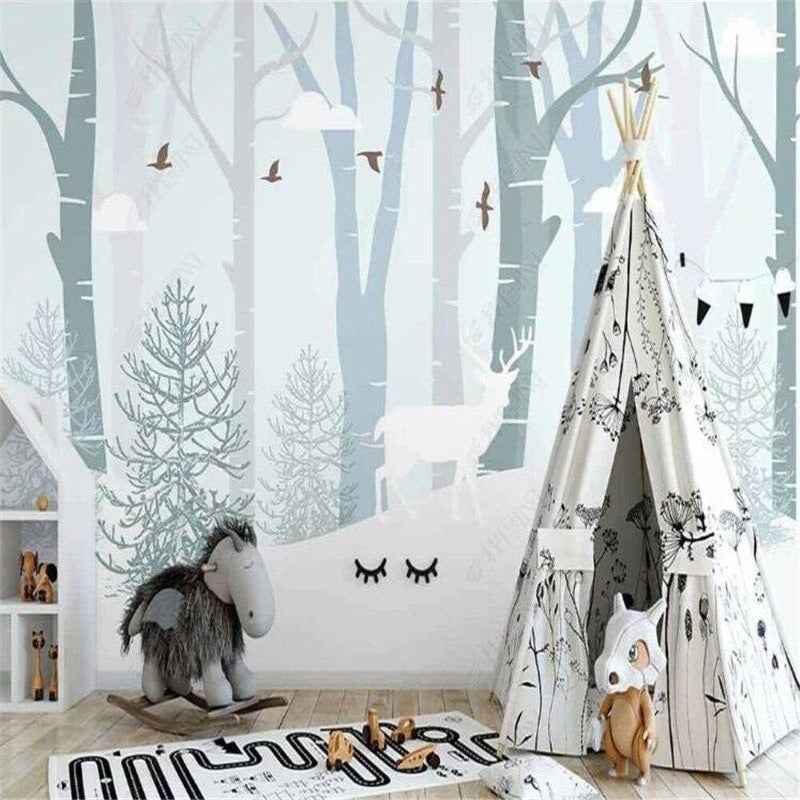 Papier Peint Garçon Bleu | Le Petit Intissé