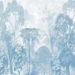 Papier Peint Forêt Bleu | Le Petit Intissé