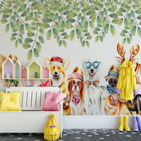 Thumbnail for Papier Peint Panoramique Chien | Le Petit Intissé