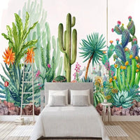 Thumbnail for Papier Peint Cactus Aquarelle | Le Petit Intissé