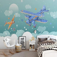Thumbnail for Déco Chambre Bébé Avion | Le Petit Intissé