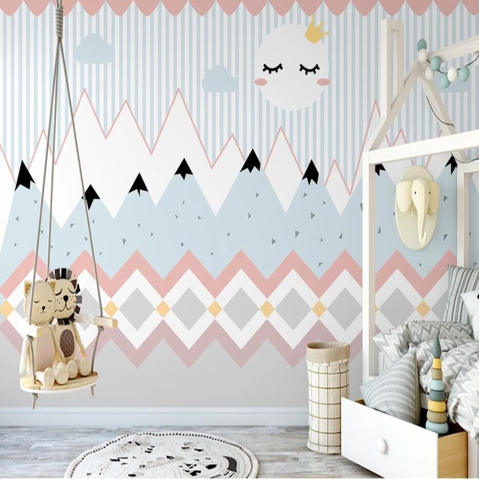 Papier Peint Panoramique Petite Fille | Le Petit Intissé