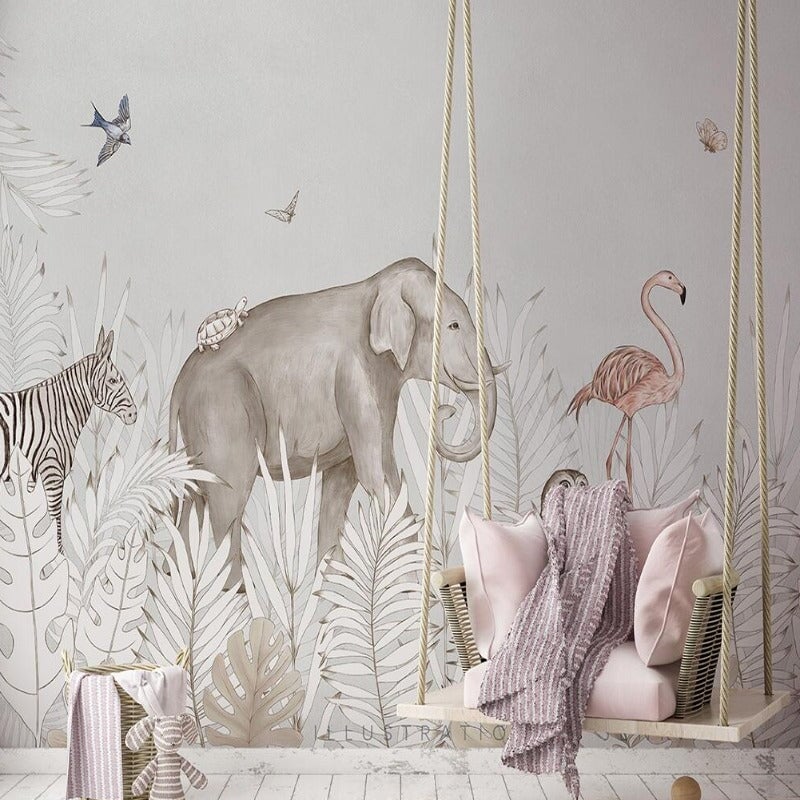 Tapisserie Eléphant Bébé | Le Petit Intissé