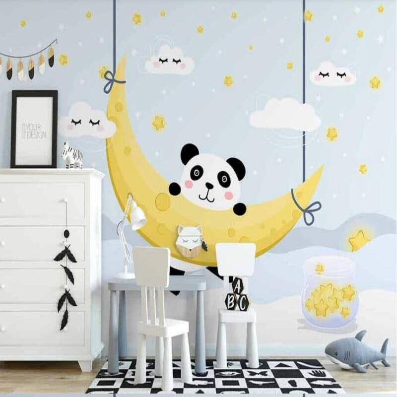 Papier Peint Demi Lune | Le Petit Intissé