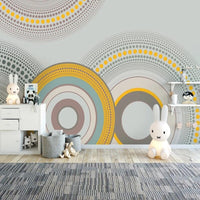 Thumbnail for Papier Peint Graphique Chambre Fille | Le Petit Intissé