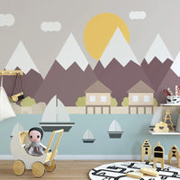 Thumbnail for Papier Peint Voilier | Le Petit Intissé