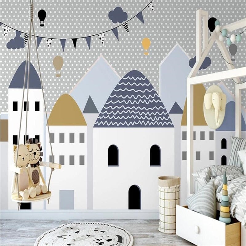 Papier Peint Village | Le Petit Intissé