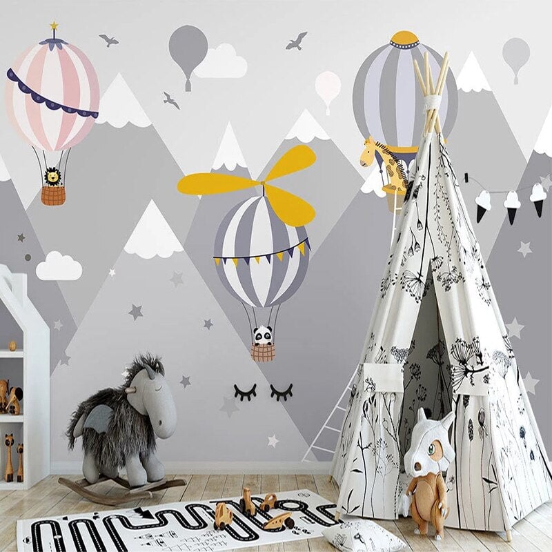 Papier Peint pour Chambre Bébé Garçon | Le Petit Intissé