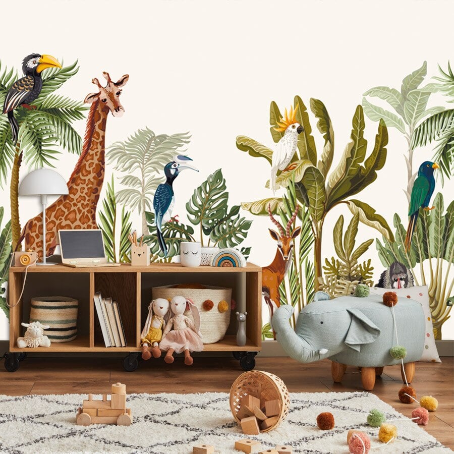 Chambre Animaux Jungle | Le Petit Intissé