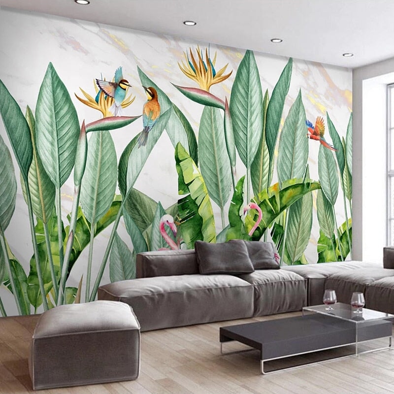 Papier Peint Oiseaux du Paradis | Le Petit Intissé