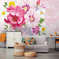 Thumbnail for Papier Peint Fleur Couleur | Le Petit Intissé