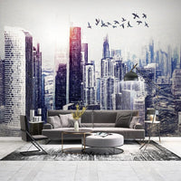 Thumbnail for Papier Peint Building | Le Petit Intissé