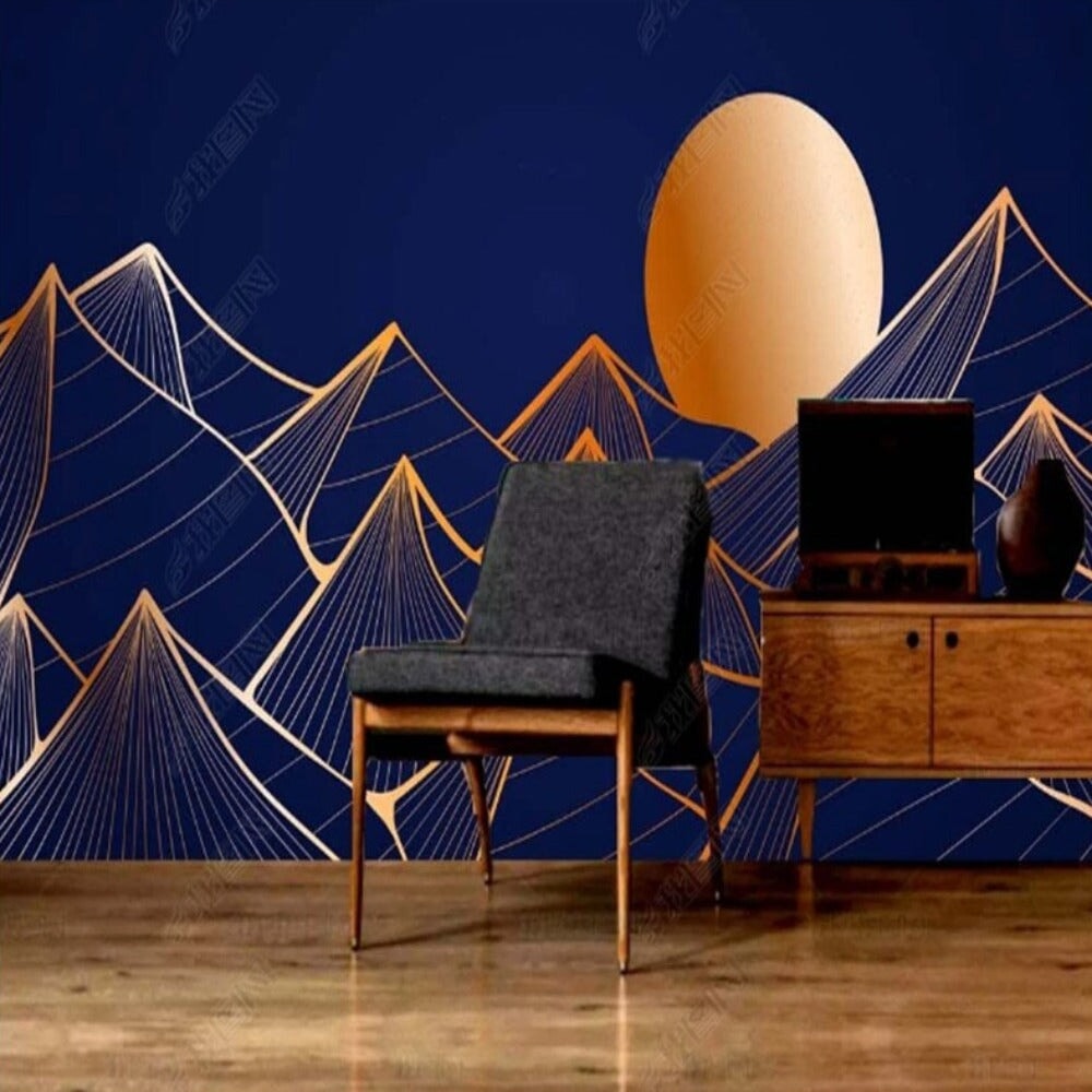 Panoramique Montagne Papier Peint | Le Petit Intissé