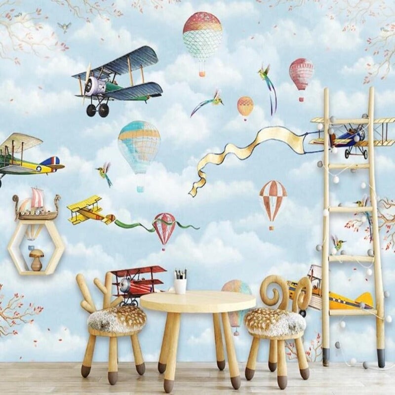 Décoration Chambre Thème Avion | Le Petit Intissé