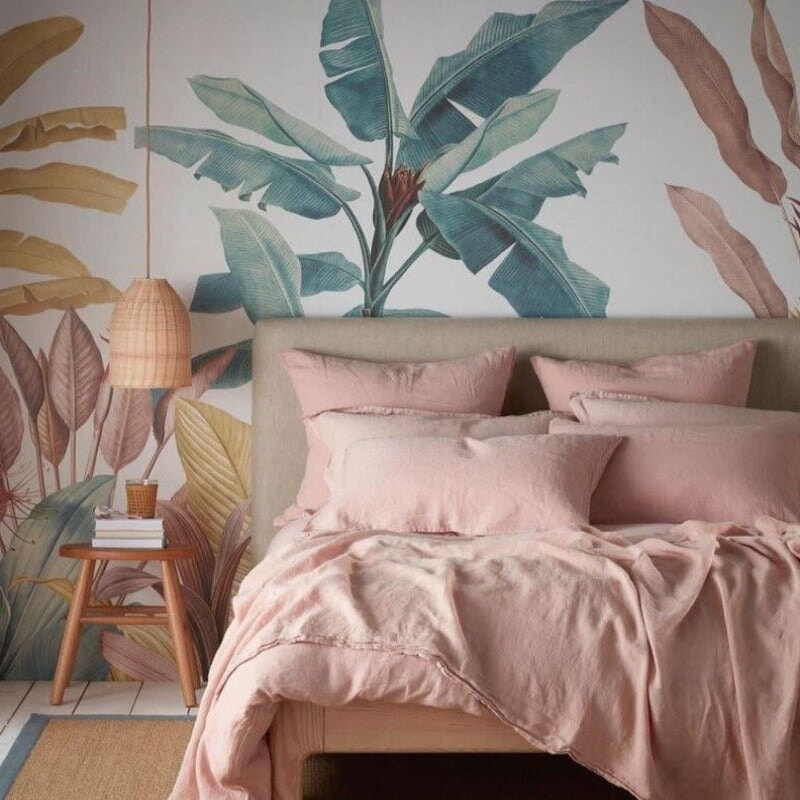 Papier Peint Feuille de Bananier | Le Petit Intissé