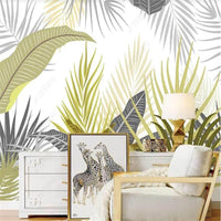 Thumbnail for Papier Peint Tropical Kaki | Le Petit Intissé