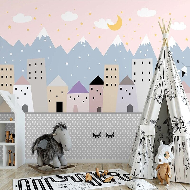 Déco Papier Peint Chambre Fille | Le Petit Intissé