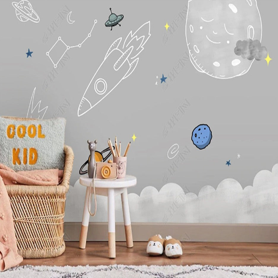 Déco Chambre Thème Planète | Le Petit Intissé