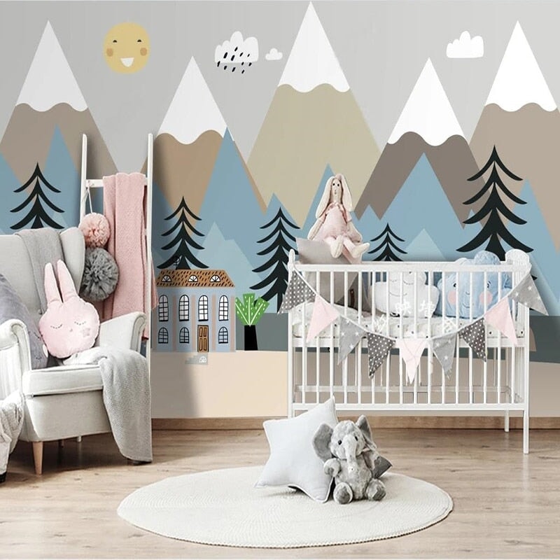 Papier Peint Tendance Chambre Garçon | Le Petit Intissé