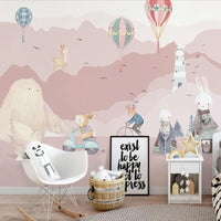 Thumbnail for Papier Peint Chambre Fille Animaux | Le Petit Intissé