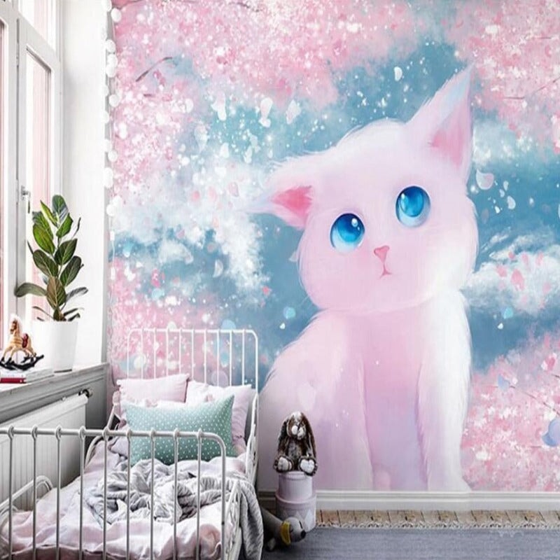 Papier Peint Chat | Le Petit Intissé