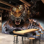 Papier Peint 3D Tigre | Le Petit Intissé