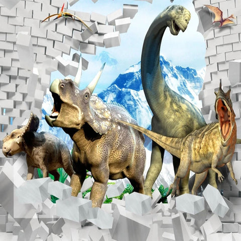 Tapisserie Panoramique Dinosaure | Le Petit Intissé
