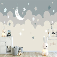 Thumbnail for Déco Chambre Bébé Nuage Etoile | Le Petit Intissé