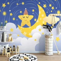 Thumbnail for Papier Peint Motif Lune | Le Petit Intissé