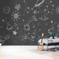 Thumbnail for Papier Peint Espace <br/> Noir Infini