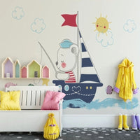 Thumbnail for Papier Peint Pêcheur | Le Petit Intissé