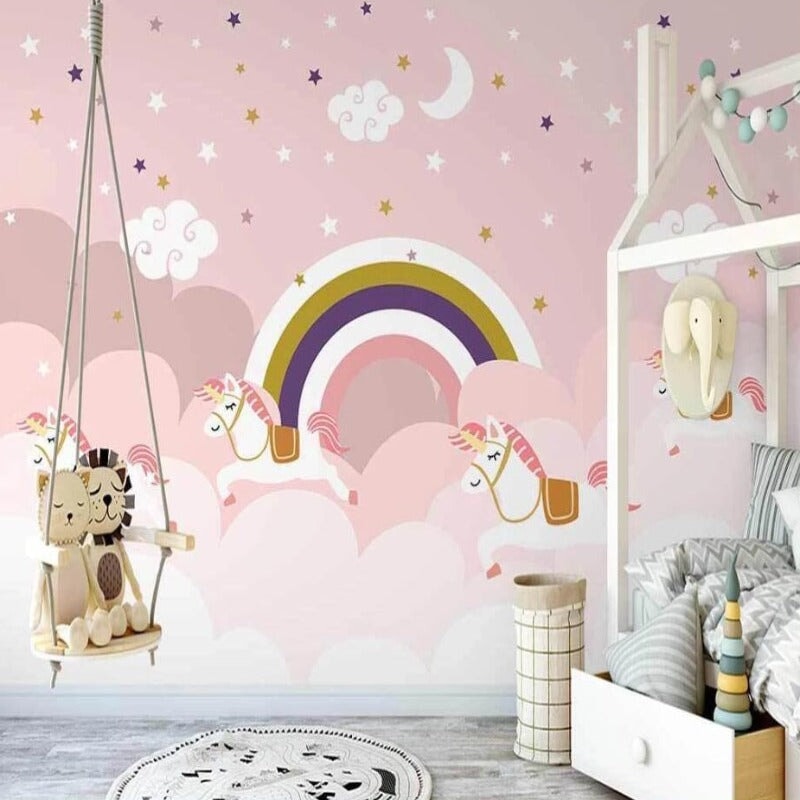 Frise Papier Peint Licorne | Le Petit Intissé