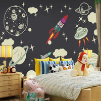 Thumbnail for Papier Peint Espace <br/> Décollage Nocturne