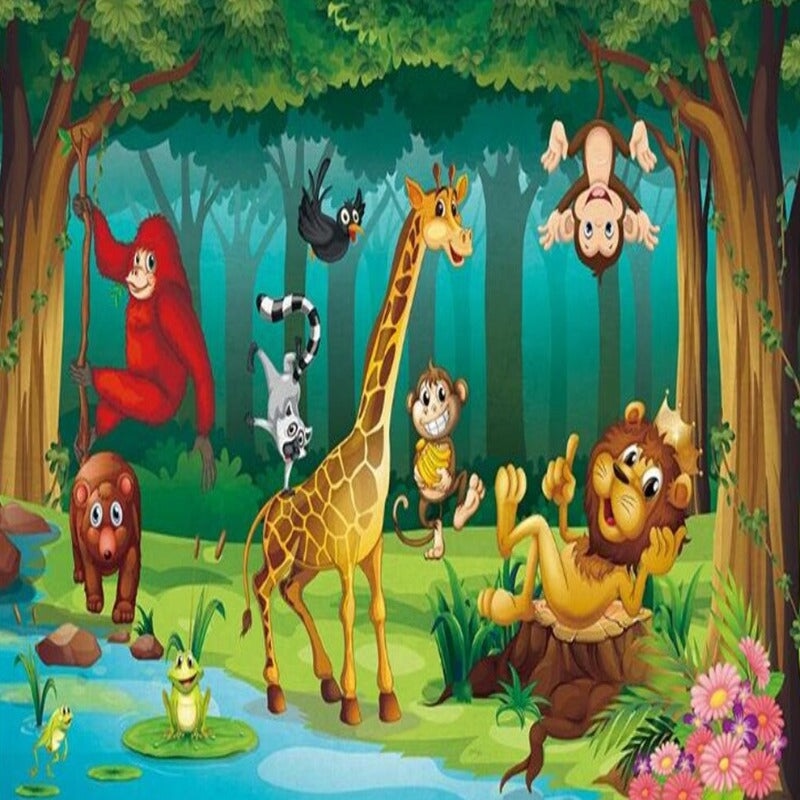 Chambre Bébé Animaux de la Jungle | Le Petit Intissé