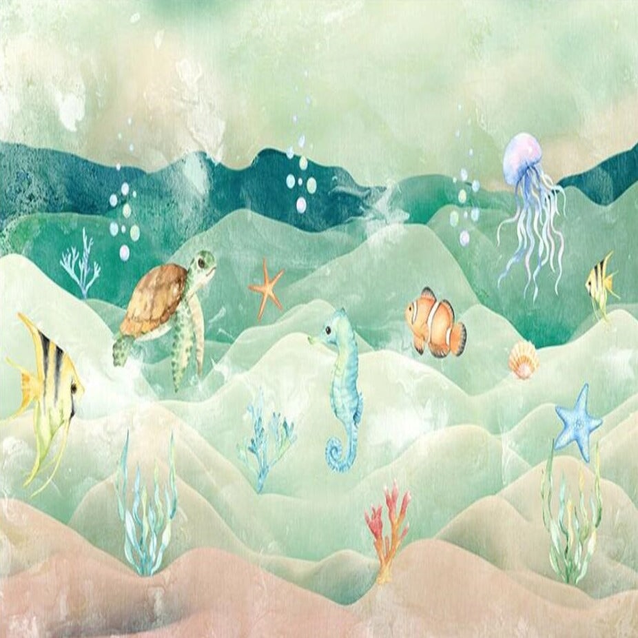 Papier Peint Tortue | Le Petit Intissé