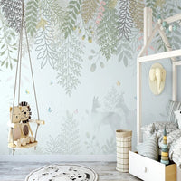 Thumbnail for Papier Peint Animaux Vert | Le Petit Intissé