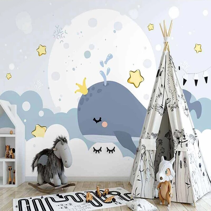 Papier Peint Intissé Nuages | Le Petit Intissé