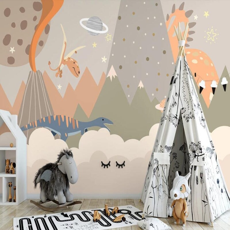 Papier Peint Dinosaure <br/> Un autre Monde