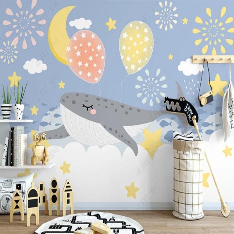 Papier Peint Bébé Classique <br/> Feu d'Artifice