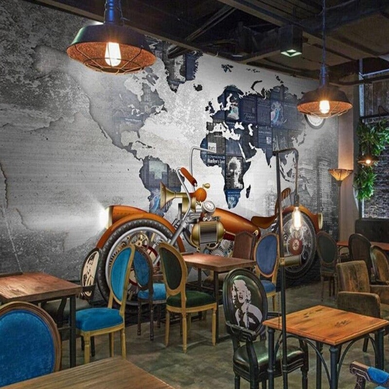 Tapisserie Moto | Le Petit Intissé