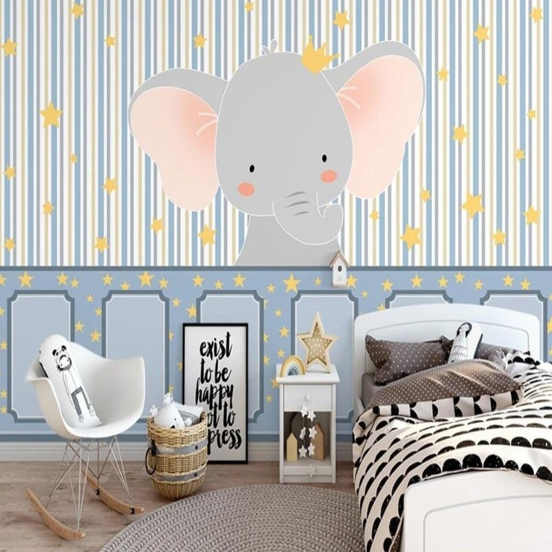 Papier Peint Animaux <br/> Eléphant Princier