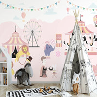 Thumbnail for Papier Peint Cheval Fille | Le Petit Intissé