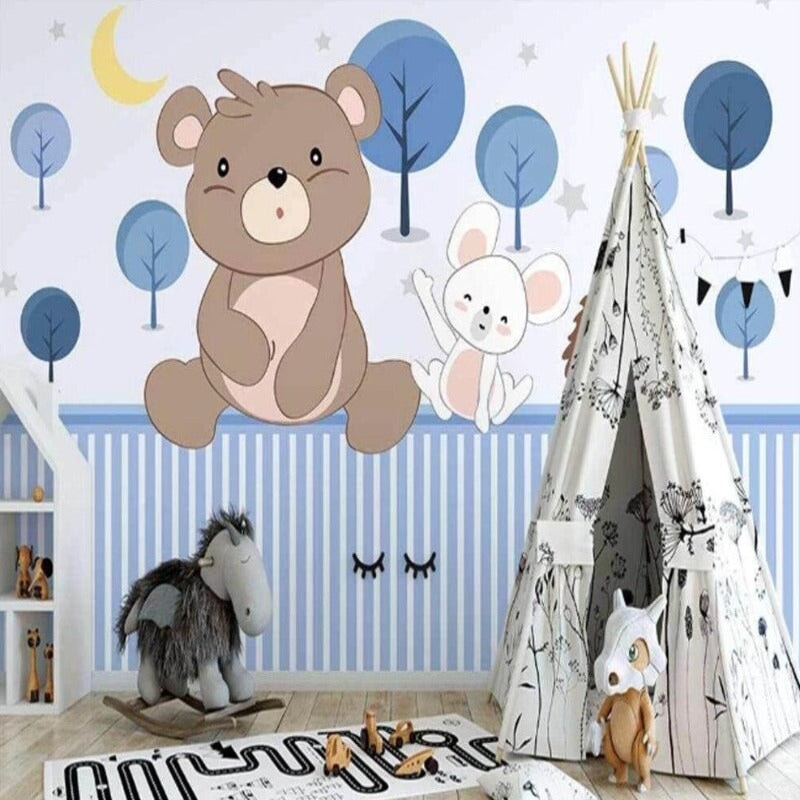 Papier Peint pour Bébé Garçon | Le Petit Intissé