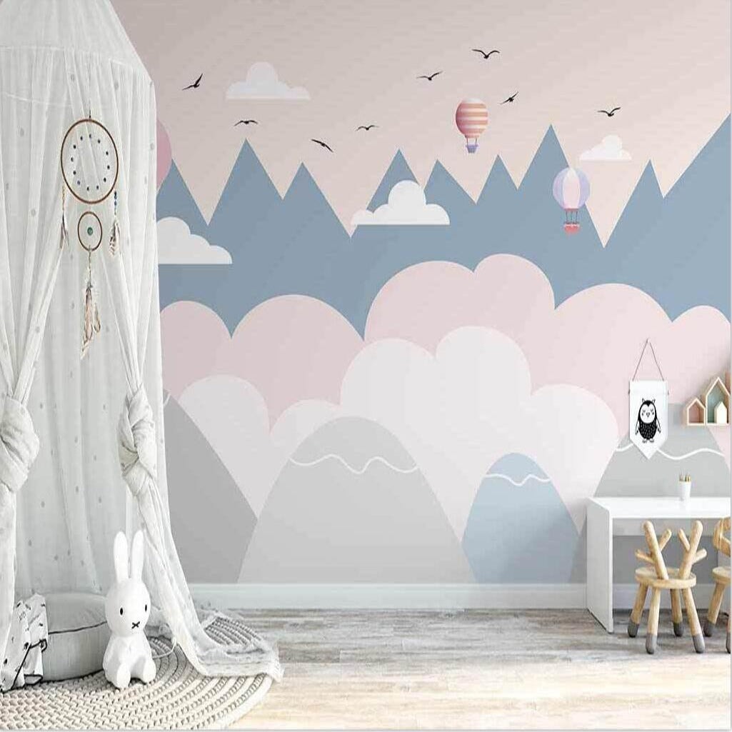 Chambre Fille avec Papier Peint | Le Petit Intissé