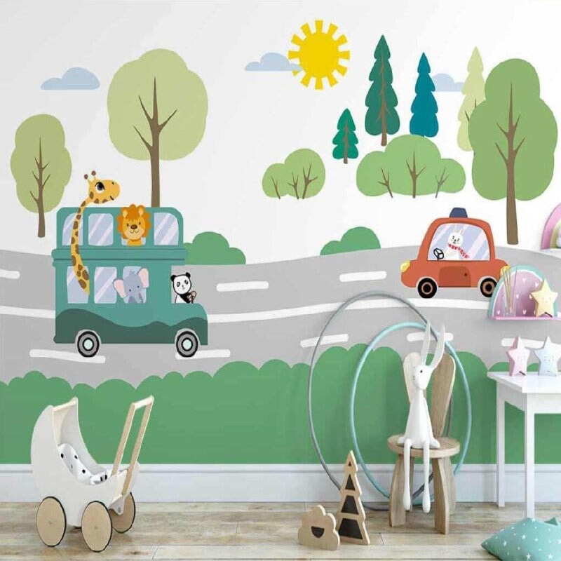 Décoration Chambre Bébé Thème Voiture | Le Petit Intissé