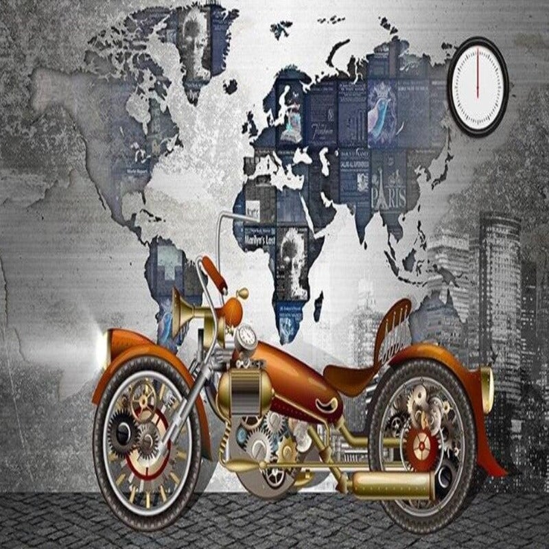 Tapisserie Moto | Le Petit Intissé